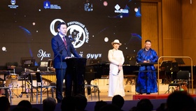 Улсын Их Хурлын дарга Н.Учрал “Чойном 90-Эрх чөлөөний дууч” хүндэтгэлийн арга хэмжээний нээлтэд оролцлоо