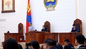 Chairman D.Amarbayasgalan Opens Autumn 2024 Session of the State Great Hural (Parliament) of Mongolia