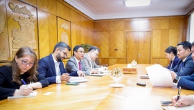 Хөдөө аж ахуйг хөгжүүлэх олон улсын сангийн төлөөлөгчдийг хүлээн авч уулзлаа