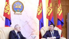 УИХ-ын гишүүн, УИХ дахь Монгол-Албанийн парламентын бүлгийн дарга Н.Наранбаатар Элчин сайд Риза Подаг хүлээн авч уулзлаа