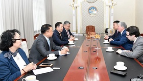  Deputy Chairman of the State Great Hural B. Purevdorj received Mr. Aleksandr Nikolaevich Zhirkov, Deputy Speaker of the State Assembly of the Republic of Yakutia