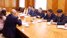 Meeting held with Stanislav Berkovec, Head of the Czech-Mongolian Parliamentary Group in the Chamber of Deputies of the Czech Republic
