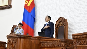 Улсын Их Хурлын дарга Д.Амарбаясгалангийн УИХ-ын 2025 оны намрын ээлжит чуулганыг нээж  хэлсэн үг  