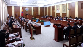 Монгол Улсын Их Хурлын тухай, Монгол Улсын Их Хурлын хяналт шалгалтын тухай болон Монгол Улсын Их Хурлын чуулганы хуралдааны дэгийн тухай хуулийн төслүүдийн эцсийн хэлэлцүүлгийг хийв