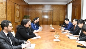 Францын хөгжлийн агентлагийн бүсийн захирал А.Оберийг хүлээн авч уулзлаа