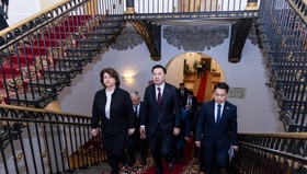 Монгол Улсын Их Хурлын дарга Н.Учрал Оросын Шинжлэх Ухааны Академид зочлов