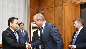 Монгол-Германы парламентын бүлгийн дарга, гишүүд Бундестаг дахь парламентын бүлгийн дэд дарга Тобиас Винклертэй уулзлаа