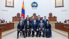 Улсын Их Хурлын дарга, гишүүд “Чингис хаан” одонт Академич С.Нарангэрэлд хүндэтгэл үзүүллээ