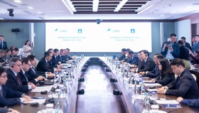 УИХ-ын дарга Н.Учрал Монгол Улс, Евразийн Эдийн засгийн холбооны  бизнес хэлэлцүүлэгт оролцож, үг хэлэв