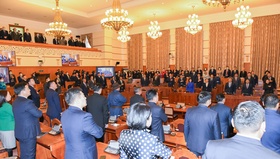Улсын Их Хурлын 2022 оны намрын ээлжит чуулганы  нэгдсэн хуралдааны ирцийн мэдээ 