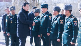  Улсын Их Хурлын дарга Н.Учрал Үндэсний батлан хамгаалах их сургуулийн бие бүрэлдэхүүнтэй уулзлаа