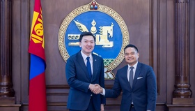 УИХ-ын дарга Н.Учрал АНУ-аас Монгол Улсад суугаа Онц бөгөөд Бүрэн эрхт Элчин сайд Ричард Буанган-ыг хүлээн авч уулзлаа