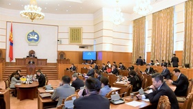 The second discussion of the draft amendment to the Constitution of Mongolia was held