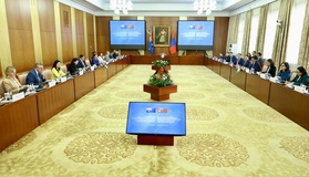 УИХ-ын дарга С.Бямбацогт, Австралийн Холбооны Улсын парламентын Төлөөлөгчдийн танхимын дарга Милтон Дик нар албан ёсны хэлэлцээ хийлээ