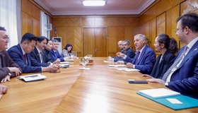 Монгол-Туркийн парламентын бүлгийн дарга С.Зулпхар Турк-Монголын парламентын бүлгийн дарга Ибрахим Уфук Каянактай уулзлаа