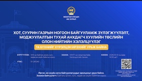 Хот, суурин газрын ногоон байгууламж зүлэгжүүлэлт, моджуулалтын тухай анхдагч хуулийн төслийн олон нийтийн хэлэлцүүлэгт оролцохыг урьж байна