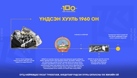 Үндсэн хууль 1960 он