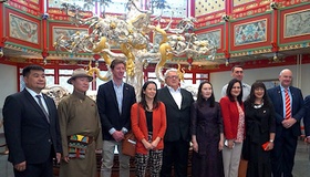 Mr. Gerry Brownlee, Speaker of the New Zealand House of Representatives, Visits the “Chinggis Khaan” National Museum