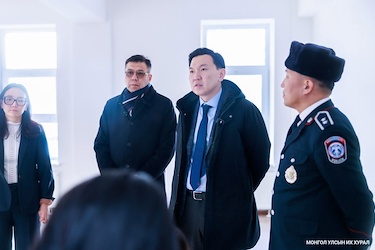 Chairman of the State Great Hural N. Uchral: Temporary protection shelters for children in crisis will be renovated and brought to model standards