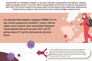Инфографик: Коронавируст халдвар /ковид-19/-ын цар тахлаас урьдчилан сэргийлэх, тэмцэх, нийгэм, эдийн засагт үзүүлэх сөрөг нөлөөллийг бууруулах тухай хуульд нэмэлт, өөрчлөлт оруулах тухай хуулийн танилцуулга