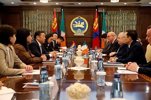 Ирланд Улсын Парламентын Доод танхимын дарга Шон О’Фарелийн Монгол Улсад хийсэн албан айлчлал амжилттай өндөрлөлөө