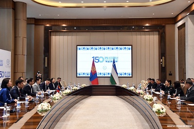 Deputy Chairwoman Kh. Bulgantuya paid a courtesy call on Tanzila Narbaeva, Chairwoman of the Senate of the Oliy Majlis of the Republic of Uzbekistan