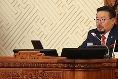 Монгол Улсын Их Хурлын 2022 оны намрын ээлжит чуулганыг нээж Улсын Их Хурлын дарга Г.Занданшатарын хэлсэн үг