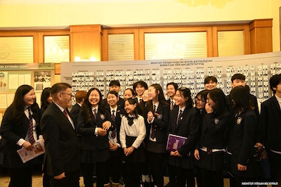 Citizens visiting the State Great Hural and the State Palace had viewed a special exhibition dedicated to Constitution Day