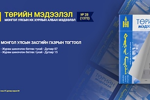 “Төрийн мэдээлэл” эмхэтгэлийн 2025 оны 28 дугаарын тойм