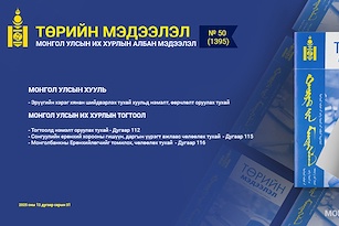 “Төрийн мэдээлэл” эмхэтгэлийн 2025 оны 50 дугаарын тойм