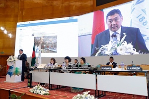 Chairman M.Enkhbold delivered a keynote speech at the 136th Assembly of the IPU