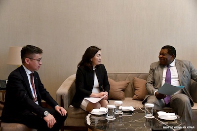 Martin Chungong: The Mongolian Parliament's inclusion of creating a human-centered legal and regulatory environment in its strategic plan is a noteworthy initiative