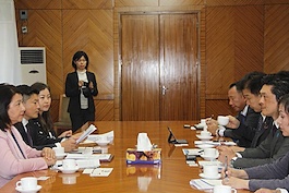 БОХХААБХ-ны дарга Ц.Гарамжав Япон Улсын парламентын төлөөлөгчдийг хүлээн авч уулзав