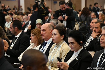 The Deputy Chairwoman of the State Great Hural (Parliament) Kh. Bulgantuya and the delegation are participating in the 150th Assembly of the Inter-Parliamentary Union (IPU)