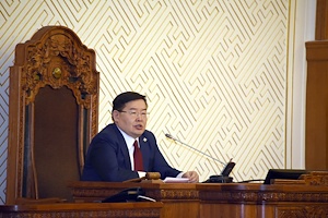 Улсын Их Хурлын 2019 оны хаврын ээлжит чуулганыг нээж, Монгол Улсын Их Хурлын дарга Гомбожавын Занданшатарын хэлсэн үг