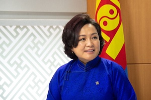 MP B.Jargalmaa represents the Mongolian Parliament at the IPU Young Parliamentarians Forum