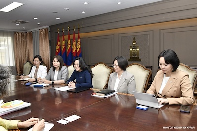 Female MPs of the State Great Hural (Parliament) met with representatives of the IPU working group