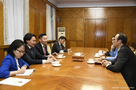 Members of the State Great Hural met with Weldon Epp, Assistant Deputy Minister (Indo-Pacific), Global Affairs Canada, and Sandra Choufani, Ambassador of Canada to Mongolia