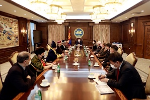 Chairman G.Zandanshatar received the representative of Kazakh people