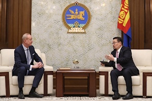 ЕСБХБ-ны Монгол Улс дахь Суурин төлөөлөгч Ханнес Такач-ийг хүлээн авч уулзав