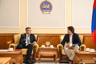 MP Ch. Anar discusses cooperation with the German Agency for International Cooperation