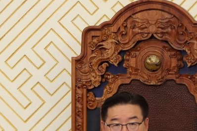 Монгол Улсын Засгийн газрын гишүүд тангараг өргөсний дараа Улсын Их Хурлын дарга Г.Занданшатарын хэлсэн үг