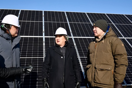 Улсын Их Хурлын дарга Н.Учрал “Эрдэнэнар” станцын үйл ажиллагаатай танилцлаа