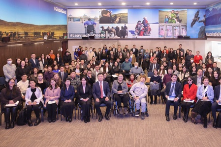 Хөгжлийн бэрхшээлтэй иргэдийн эрхийг хангах оролцооны арга замуудыг бэхжүүлэх талаар бодлогын хэлэлцүүлэг зохион байгууллаа