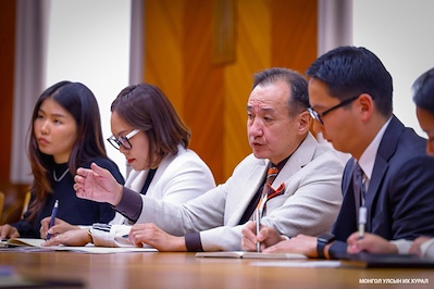 D. Tsogtbaatar, Chair of the Standing Committee on Justice, received and met with Park Yun Joo, First Vice Minister of Foreign Affairs of the Republic of Korea