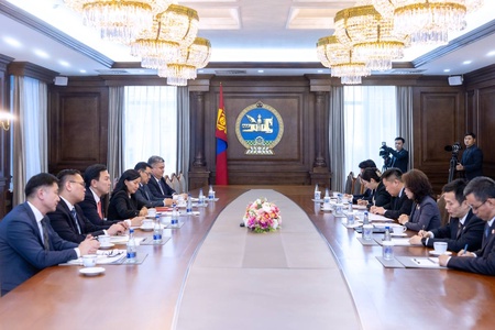 УИХ-ын дарга Н.Учрал БНХАУ-аас Монгол Улсад суугаа Онц бөгөөд Бүрэн эрхт Элчин сайд Шэнь Миньжюанийг хүлээн авч уулзав 