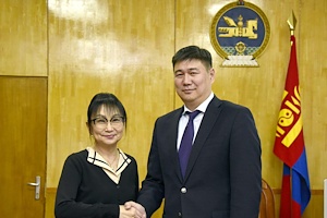 Ханнс-Зайделийн сангийн Монгол дахь төслийн удирдагчийг хүлээн авч уулзав