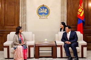 Бангладеш Улс дахь Монгол Улсын өргөмжит консул Насреен Фатема Ауалыг хүлээн авч уулзлаа