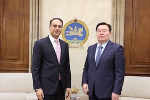 Азийн Хөгжлийн Банкны дэд ерөнхийлөгч Ахмед М.Саийдыг хүлээн авч уулзав