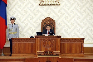 Улсын Их Хурлын 2018 оны хаврын ээлжит чуулганыг хааж  Монгол Улсын Их Хурлын дарга М.Энхболдын хэлсэн үг
